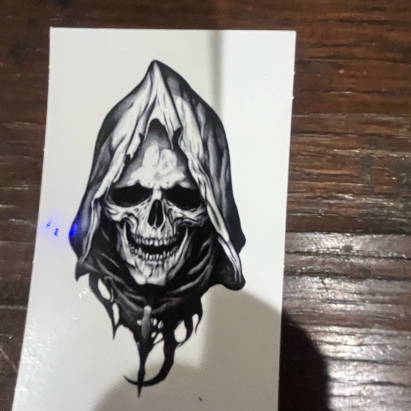 Skull Tattoo Sticker - Picture 8 of 16